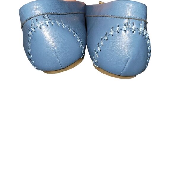 AEROSOLES BLUE SLIP ON SHOES - Picture 4 of 5